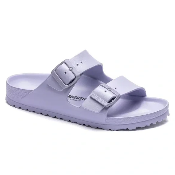 Purple Slide Sandals - Picture 1 of 9